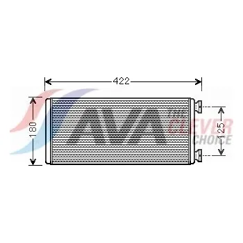 Výměník tepla Výměník tepla, vnitřní vytápění AVA 50033007