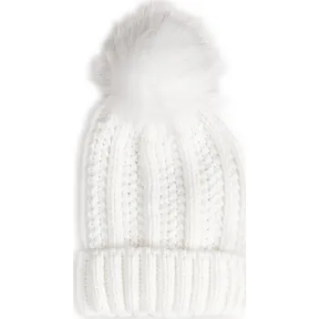 Čepice GATE Pletená čepice s bambulí uni 625-1565/10