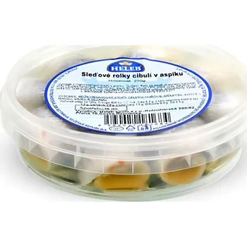 Heleb Sleďové rolky s cibulí v aspiku 270g
