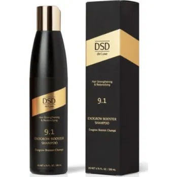 Přípravek proti padání vlasů Dsd De Luxe 9.1 EXOGROW BOOSTER SHAMPOO– Posilující Šampon s Exozomy Proti Vypadávání Vlasů, 200 ml