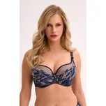Gaia podprsenka s polovyztuženými košíčky modrá velikost 85D