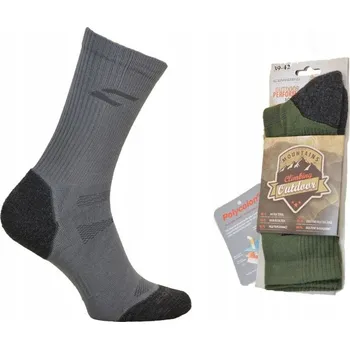 Dámské ponožky TREKKINGOVÉ TR1 Antibakteriální BAMBUSOVÉ ponožky gf 35