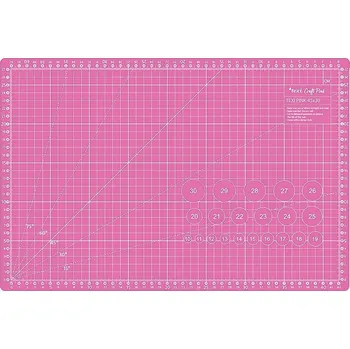 Obraz Řezací podložka samoregenerační TEXI PINK 45x30 cm