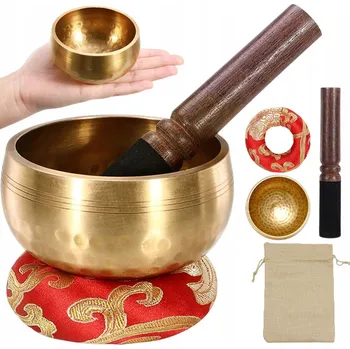 Malá ORIGINÁLNÍ TIBETSKÁ ZPÍVAJÍCÍ MÍSA 8 CM