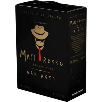 Víno Mafi-Rosso IL Grande vino, Bag in Box, 3l
