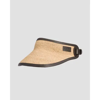 Kšiltovka Dámský Vyplétaný Kšilt Catarzi Tavolara P25cat27-natural-dark-brown