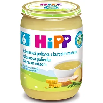 HiPP BIO zeleninová polévka s kuřecím masem 190g