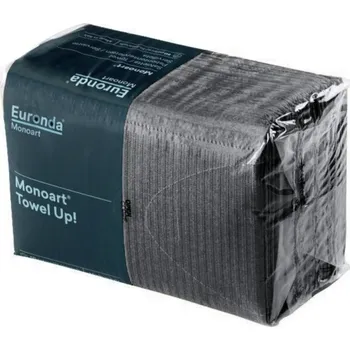 rouška EURONDA Monoart® Roušky Towel-UP 33x45cm Černá 500ks