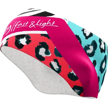 Zimní čelenka CRAZY Band Fast Cut Thermo, Black-Zebra velikost: M