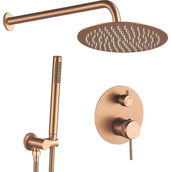 Podomítková sprchová sada Rea Lungo Grip Brush Copper + BOX