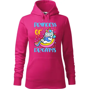 Pánská mikina Dámská mikina Princess of dreams Velikost (žena): M, Vyberte barvu: Purpurová