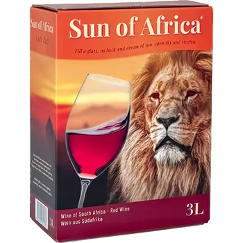 Víno Sun of Africa Cape Red BIB 3l