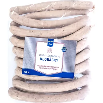 Příslušenství pro gril Metro Chef Klobásky grilovací 16x50g 800g