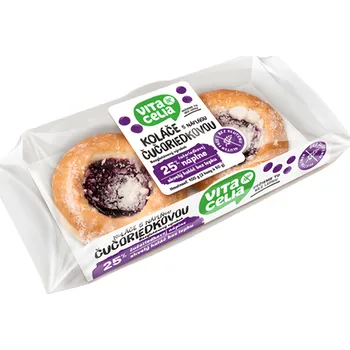Vitacelia Koláče bezlepkové s náplní borůvkovou 2x50g 100g