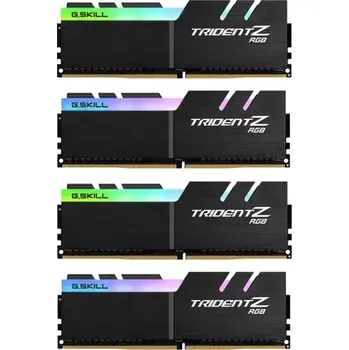 Operační paměť G.SKill Trident Z RGB 32GB (4x8GB) 3200MHz černá (F4-3200C16Q-32GTZRX)