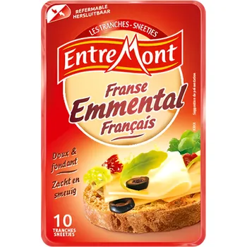 Entremont Emmental sýr plátky 150g