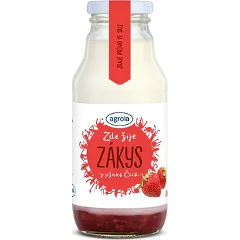 Mléko Agrola Zákys Jahoda 330g