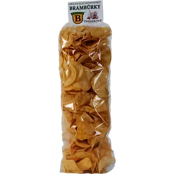 Chips Originální hospodské brambůrky česnek 200g