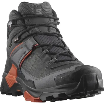 Pánská treková obuv Salomon X Ultra 5 Mid GTX M L47753900 - asphalt/castlerock/burnt ochre 48