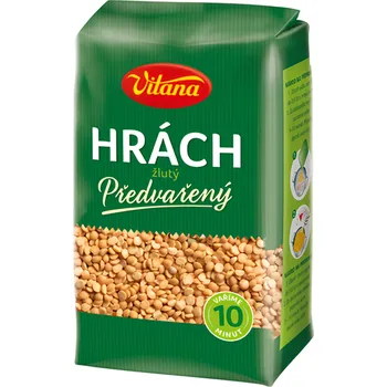 Příloha Vitana Předvařený hrách žlutý 250g
