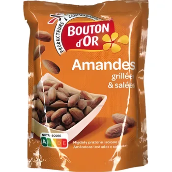 Bouton d´Or Pražené solené mandle 125g