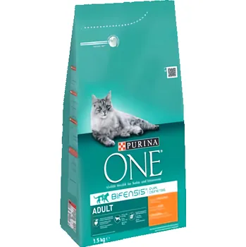 Pro kočku Purina ONE Adult kuře+rýže granule pro kočky 1.5kg