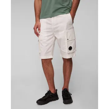 Pánské kraťasy Bílé Pánské Kapsáčové Kraťasy C.p. Company 16cmbe295a006026o-103