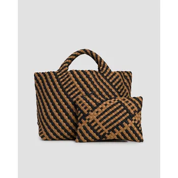 Ručně Vyplétaná Dámská Kabelka Naghedi St Barths Medium Tote Sn03013gc-ravenna