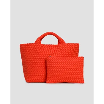 Ručně Vyplétaná Dámská Kabelka Naghedi St Barths Medium Tote Sn03013ld-ipanema