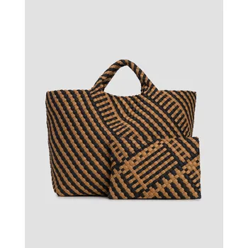 Kabelka Ručně Vyplétaná Dámská Kabelka Naghedi St Barths Large Tote Sn03014gc-ravenna