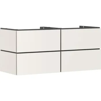 Koupelnový nábytek Skříňka pod umyvadlo pod desku Hansgrohe Xilesa E 137,5x62x55 cm písková matná béžová mat 54305780