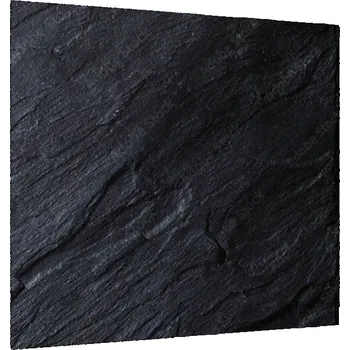 Kuchyňská linka Glasdekor Sklo do kuchyně detail černý kámen Rozměry skla do kuchyně: 80 x 90 cm