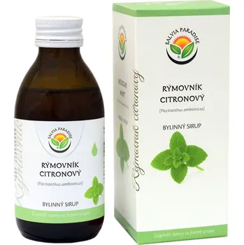 Přírodní produkt Salvia Paradise Rýmovník citronový DS sirup 180 ml