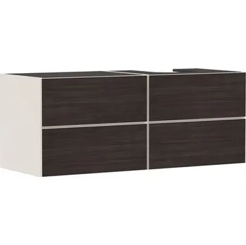 Koupelnový nábytek Skříňka pod umyvadlo pod desku Hansgrohe Xevolos E 137x55,5x55 cm písková matná béžová mat 54240730