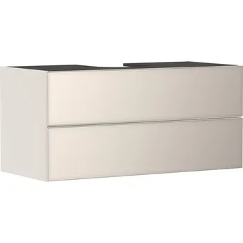 Koupelnový nábytek Skříňka pod umyvadlo pod desku Hansgrohe Xevolos E 118x55,5x55 cm písková matná béžová mat 54194790