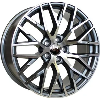 Alu kolo Alu kola Racing Line XFE30, 19x8.5 5x112 ET40, šedivá + leštění (zátěžová)