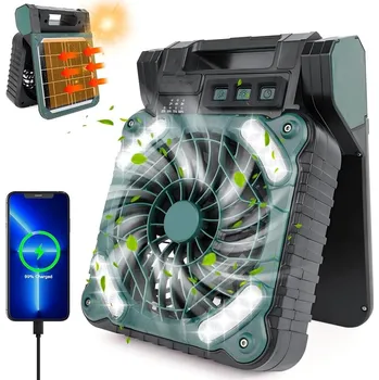 Mini ventilátor Bedee, ČERNÝ