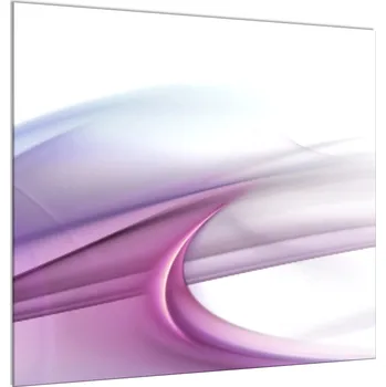 Obklad Glasdekor Sklo do kuchyně fialová abstraktní vlna Rozměr V/Š: 30 x 40 cm