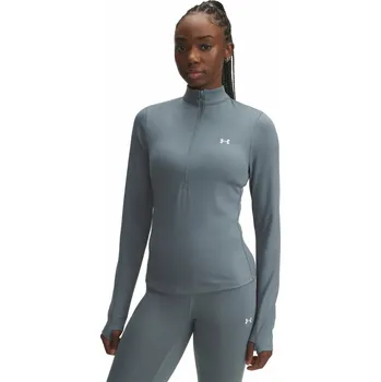 Pánské tričko Under Armour Motion 1/2 zip tričko s dlouhým rukávem - 0 - zelená - L