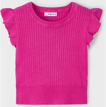 Dívčí tričko Dětská halenka Mayoral 3024.6D.Mini.PPYA růžová 42X, vel. 98