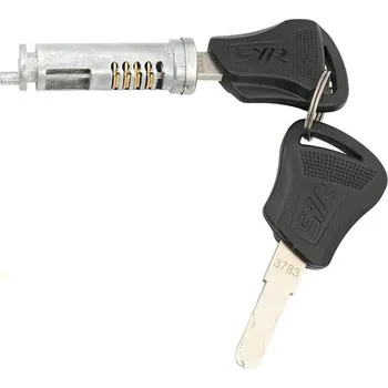 Zámek na kolo vložka zámku baterie BAFANG včetně 2 klíčů