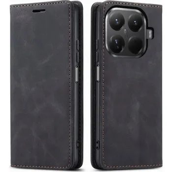 Pouzdro na mobilní telefon Flipové pouzdro Radian pro Xiaomi 15T Pro, černé