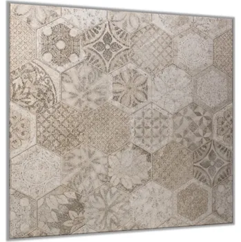 Obklad Glasdekor Sklo do kuchyně geometrická mozaika Rozměry skla do kuchyně: 55 x 110 cm