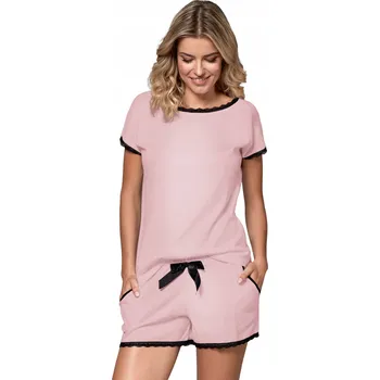 Podprsenka Mefemi dámské pyžamo viskóza růžové velikost XXL