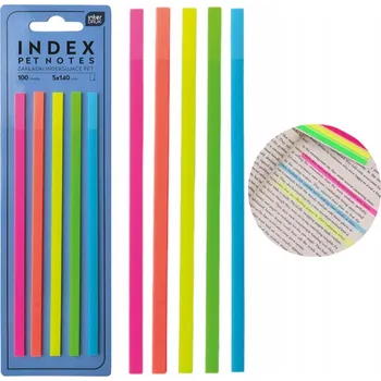 Samolepící bloček Indexové záložky Interdruk 100 listů