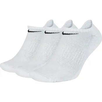 Pánské ponožky Ponožky Nike Everyday Cushion No Show, bílé, velikost 38-42