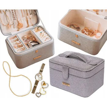 Šperkovnice Šperkovnice na bižuterii na náušnice, prsteny, hodinky - elegantní Peterson