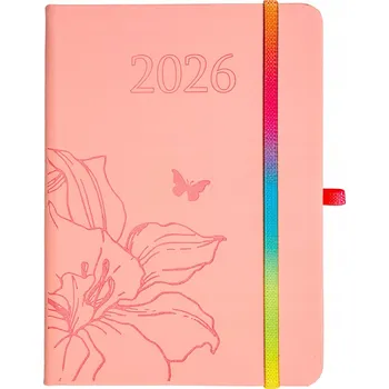 Kalendář Knižkový kalendář 2026 B6 Elefant růžový