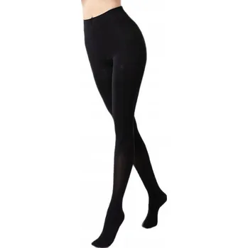 Dámské legíny Silné zateplené PUNČOCHÁČE teplé zimní dámské LEGÍNY s chodidly na zimu