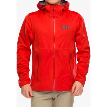 Pánská větrovka Nepromokavá bunda Helly Hansen Momentum 3L Stretch Jacket - červená M